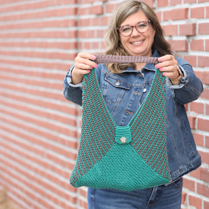 Leyla Bag Knit Kit | One Big Happy Yarn Co.