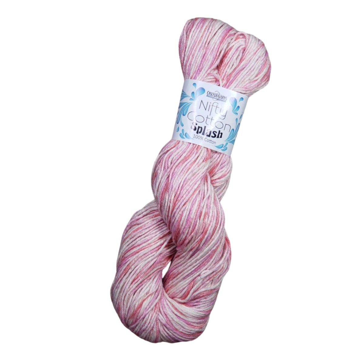 Cascade Yarns Nifty Cotton Splash Yarn - Michigan Fine Yarns 219 - Flow