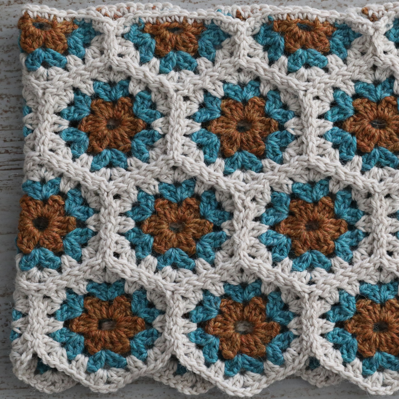 Flower Garden Cowl Crochet Kit – One Big Happy