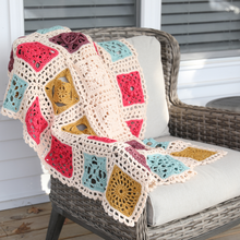 Load image into Gallery viewer, 2024 Block Of The Month Crochet Kit
