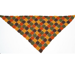 Autumn Mosaic Shawl Crochet Kit
