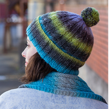 Load image into Gallery viewer, Cafe Cable Set Knit Kit
