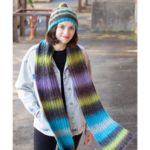 Cafe Cable Set Knit Kit
