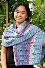 Load image into Gallery viewer, Lacy Prayer Shawl Knit Kit
