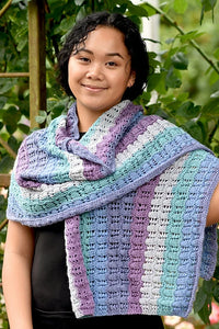 Lacy Prayer Shawl Knit Kit