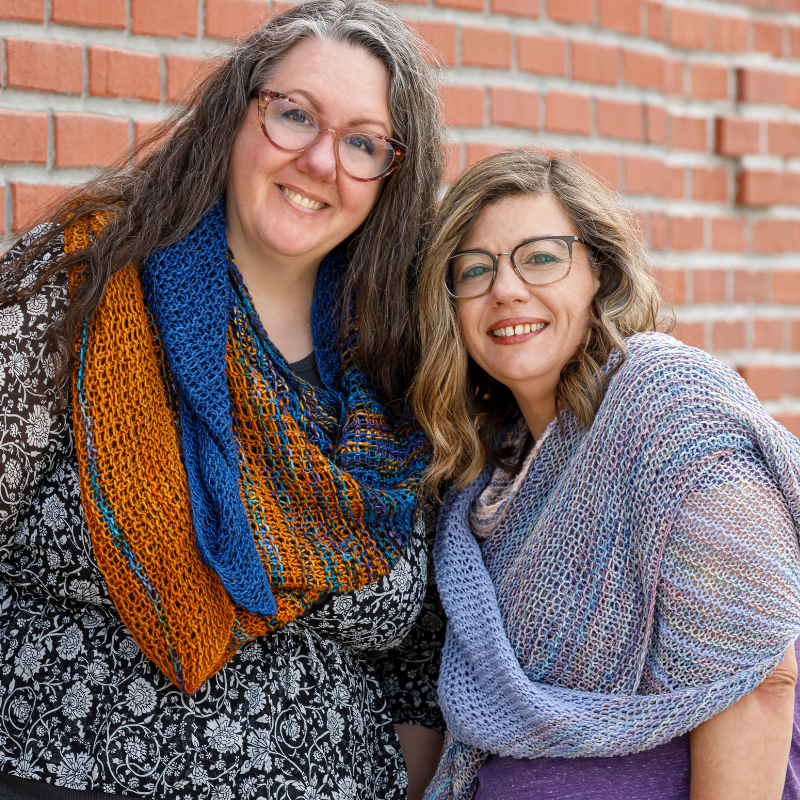 Don't Gauge Me Shawl Knit Kit – One Big Happy