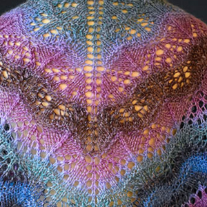 Juniper Berry Shawl Knit Kit