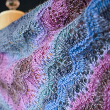 Load image into Gallery viewer, Juniper Berry Shawl Knit Kit
