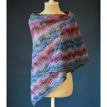 Load image into Gallery viewer, Juniper Berry Shawl Knit Kit
