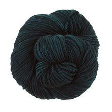 Load image into Gallery viewer, Skein of Madelinetosh TML Triple Twist Worsted weight yarn in color Snake (Green) for knitting and crocheting.
