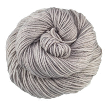 Load image into Gallery viewer, Skein of Malabrigo Caprino Sport weight yarn in color Pearl (Gray) for knitting and crocheting.
