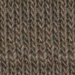 Skein of Noro Silk Garden Solo Worsted weight yarn in color Fujimi (Brown) for knitting and crocheting.