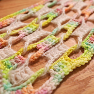 Polar Sky Scarf Crochet Kit