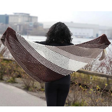 Load image into Gallery viewer, Rocky Road Shawl Knit Kit
