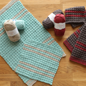 Spa Worthy Towel Set Knit Kit