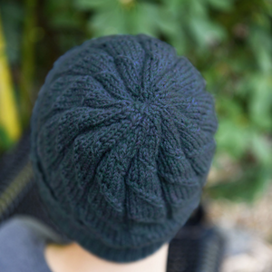 Spiral Twist Hat Knit Kit