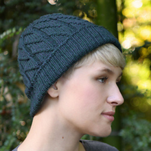 Load image into Gallery viewer, Spiral Twist Hat Knit Kit
