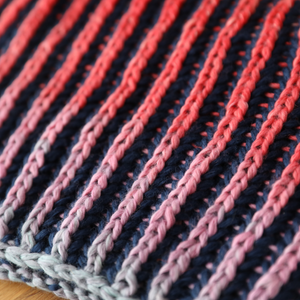 Strawberry Fluff Cowl PDF Knitting Pattern