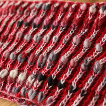 Load image into Gallery viewer, Strawberry Fluff Cowl Printed Knitting Pattern

