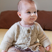 Load image into Gallery viewer, Burnett Baby Sweater Knit Kit
