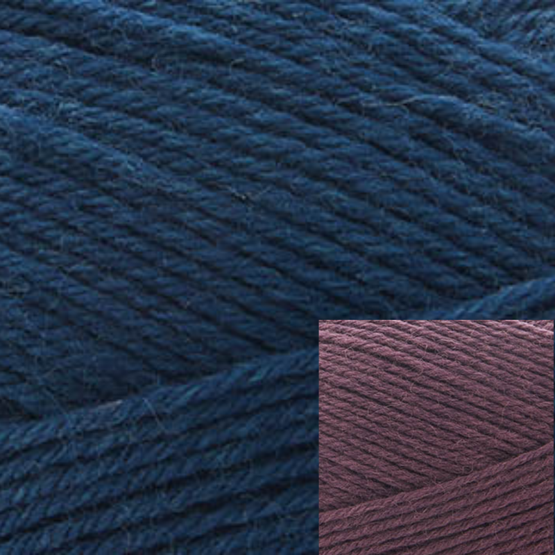 1, 2, 3, Knit Cuff-Down Socks Knit-Along Kit