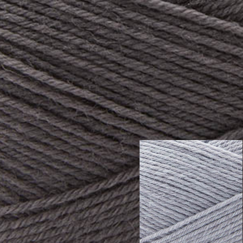 1, 2, 3, Knit Cuff-Down Socks Knit-Along Kit
