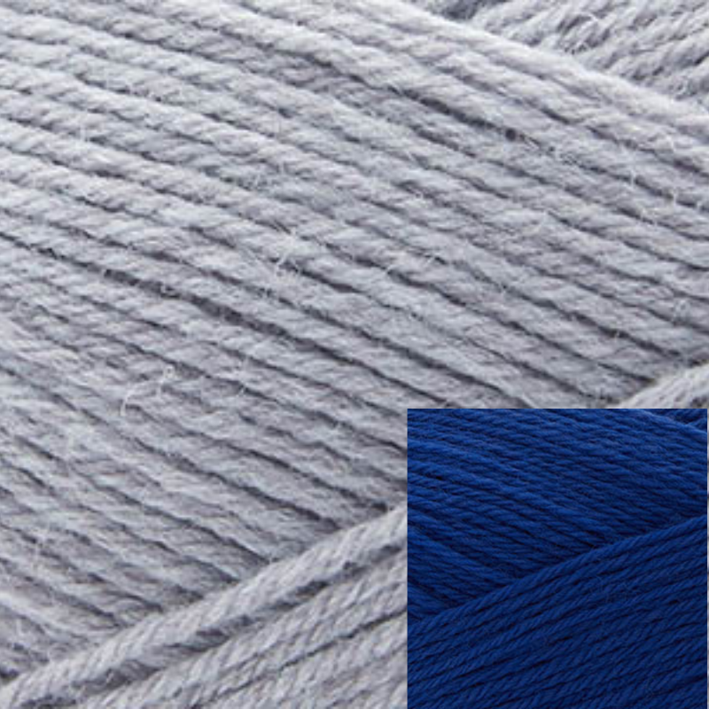 1, 2, 3, Knit Cuff-Down Socks Knit-Along Kit