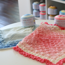 Load image into Gallery viewer, Alice Belle Baby Blanket Knit Kit
