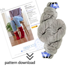 Load image into Gallery viewer, Ayla Socks Knit Kit
