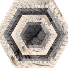 Load image into Gallery viewer, BIG Hexagon Blanket Crochet Kit
