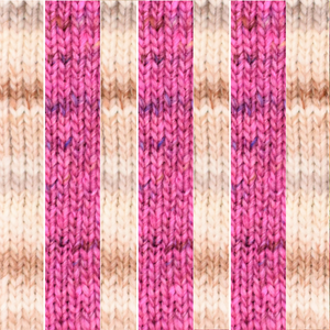 One Big Happy Basic Striped Mittens Knit Kit