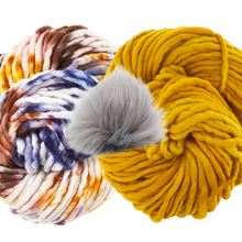 Load image into Gallery viewer, One Big Happy Basic Colorwork Hat Kit
