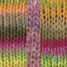 Load image into Gallery viewer, One Big Happy Basic Striped Mittens Knit Kit
