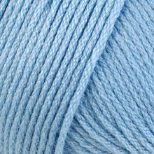 Load image into Gallery viewer, Skein of Berroco Comfort DK DK weight yarn in the color Blue Angel (Blue) for knitting and crocheting.
