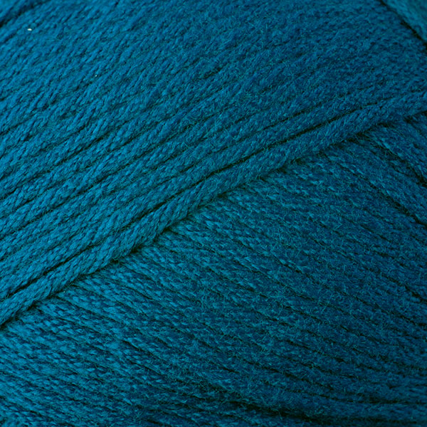 Skein of Berroco Comfort Worsted Worsted weight yarn in the color Aegan Sea (Green) for knitting and crocheting.