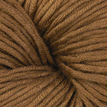 Load image into Gallery viewer, Skein of Berroco Modern Cotton Worsted weight yarn in color Maxwell (Brown) for knitting and crocheting.
