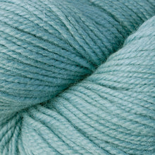 Load image into Gallery viewer, Skein of Berroco Ultra Alpaca Worsted weight yarn in the color Zephyr (Blue) for knitting and crocheting.
