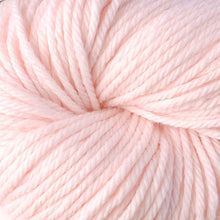 Load image into Gallery viewer, Skein of Berroco Vintage Chunky Bulky weight yarn in the color Fondant (Pink) for knitting and crocheting.
