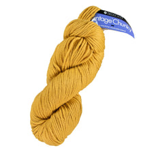 Load image into Gallery viewer, Skein of Berroco Vintage Chunky Bulky weight yarn in the color Sunny (Yellow) for knitting and crocheting.
