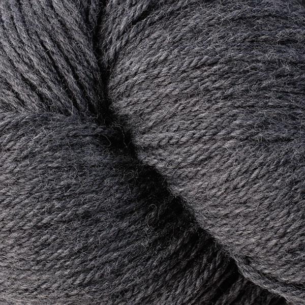 Skein of Berroco Vintage DK DK weight yarn in the color Cracked Pepper (Gray) for knitting and crocheting.