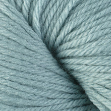 Load image into Gallery viewer, Skein of Berroco Vintage Worsted weight yarn in the color Bird&#39;s Egg (Blue) for knitting and crocheting.
