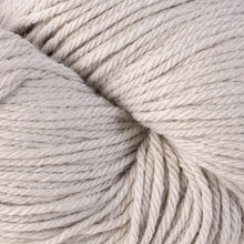 Load image into Gallery viewer, Skein of Berroco Vintage Worsted weight yarn in the color Dove (Gray) for knitting and crocheting.
