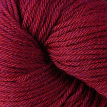 Load image into Gallery viewer, Skein of Berroco Vintage Worsted weight yarn in the color Ruby (Red) for knitting and crocheting.
