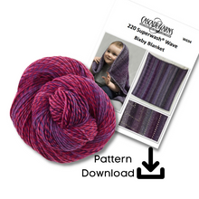 Load image into Gallery viewer, Bixby Baby Blanket Crochet Kit
