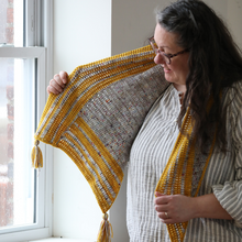 Load image into Gallery viewer, Bollinger Shawl Printed Crochet Pattern
