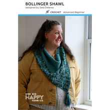 Load image into Gallery viewer, Bollinger Shawl Printed Crochet Pattern

