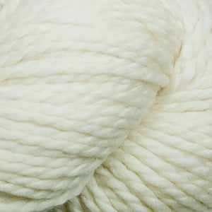 Skein of Cascade 128 Superwash Bulky weight yarn in the color Ecru (Cream) for knitting and crocheting.