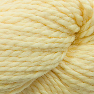 Skein of Cascade 128 Superwash Bulky weight yarn in the color Lemon Drop (Yellow) for knitting and crocheting.