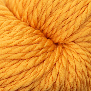 Skein of Cascade 128 Superwash Bulky weight yarn in the color Sunflower (Yellow) for knitting and crocheting.