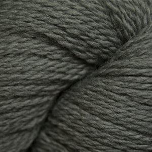 Skein of Cascade 220 Fingering Sock weight yarn in the color Castor Grey (Gray) for knitting and crocheting.